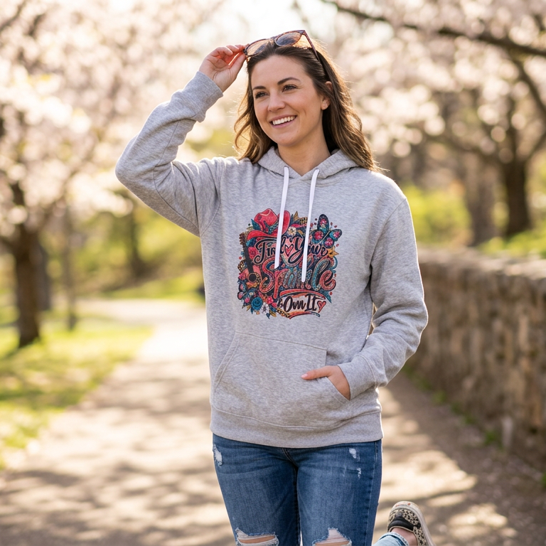 Find Your Sparkle Western Hoodie | Cowgirl Graphic Sweatshirt | Country Western Hoodie for Women
