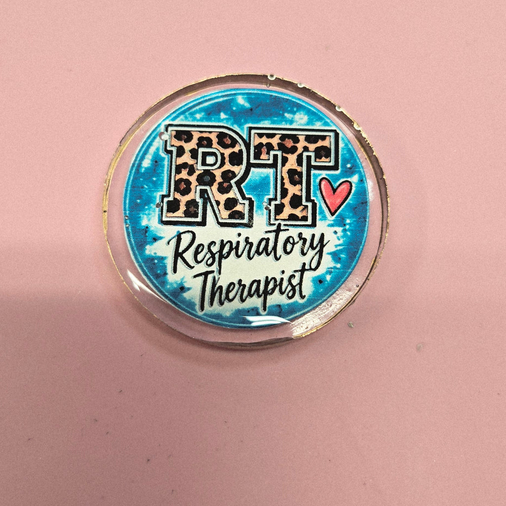 Respiratory Therapist Badge Reel | Custom RT Badge Reel | Respiratory Therapy Gift