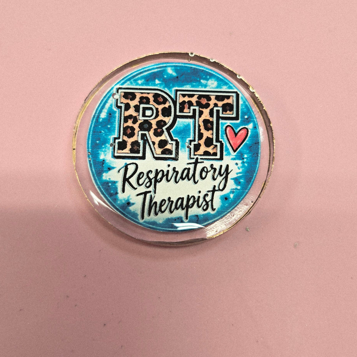 Respiratory Therapist Badge Reel | Custom RT Badge Reel | Respiratory Therapy Gift