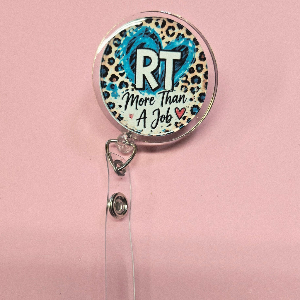 Respiratory Therapist Badge Reel | Custom RT Badge Reel | Respiratory Therapy Gift