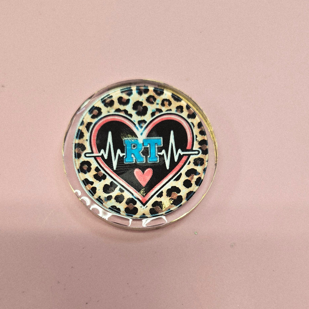 Respiratory Therapist Badge Reel | Custom RT Badge Reel | Respiratory Therapy Gift