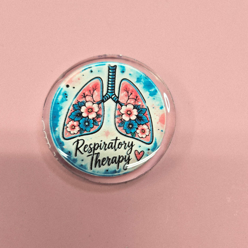Respiratory Therapist Badge Reel | Custom RT Badge Reel | Respiratory Therapy Gift