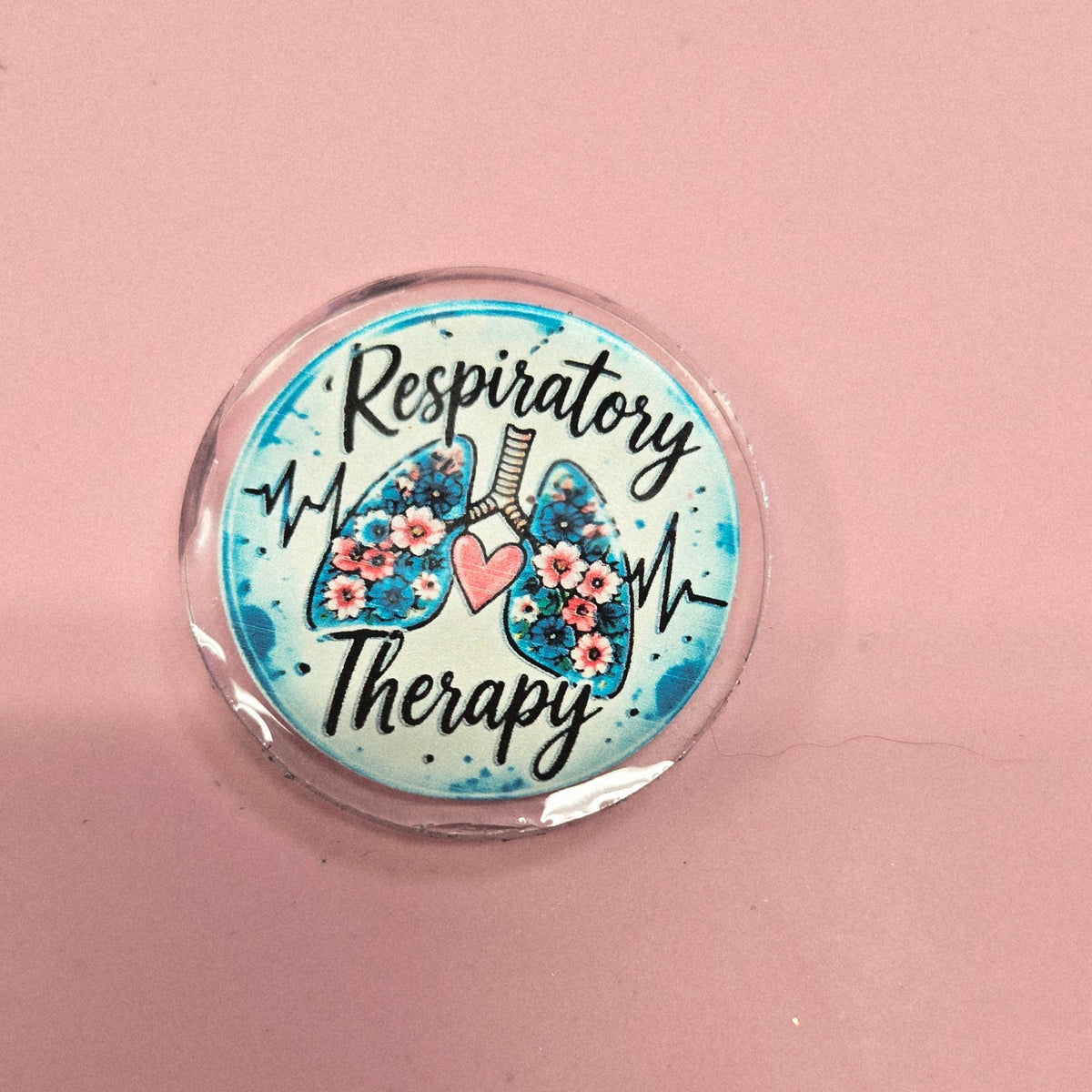 Respiratory Therapist Badge Reel | Custom RT Badge Reel | Respiratory Therapy Gift